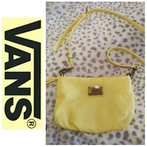 💛*RARE* Vans Yellow Cross Body Mini Purse💛